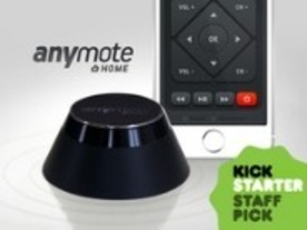 スマートフォンをユニバーサルリモコンに変える「AnyMote Home」
